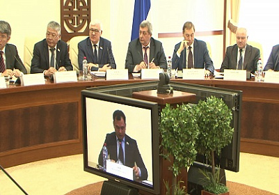 Сергей Брилка и Кузьма Алдаров участвуют в заседании МФГ "Байкал" в Улан-Удэ